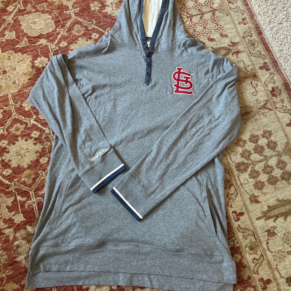 New Mitchell and Ness St. Louis Cardinals Hoody